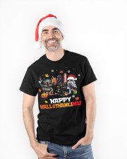Happy Hallothanksmas Classic T-Shirt apparel-classic-tshirt-lifestyle-front-90