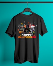 Happy Hallothanksmas Classic T-Shirt lifestyle-mens-crewneck-front-3