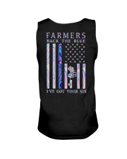 FARMERS BACK THE BLUE Unisex Tank tile