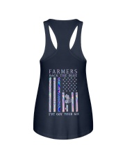 FARMERS BACK THE BLUE Ladies Flowy Tank tile
