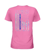 FARMERS BACK THE BLUE Ladies T-Shirt tile