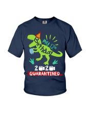 MY 12th Birthday t-rex Youth T-Shirt front