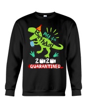 MY 4th Birthday t-rex Crewneck Sweatshirt tile