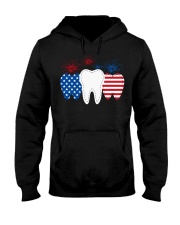 DENTIST INDEPENDENCE DAY Hooded Sweatshirt tile