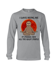 I LOVE BEING ME Long Sleeve Tee tile
