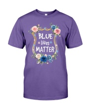 BLUE LIVES MATTER Premium Fit Mens Tee tile