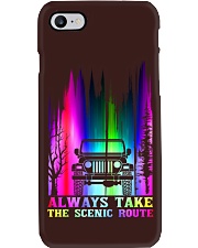 ALWAYS TAKE THE SCENIC ROUTE ABDUCTION Phone Case tile