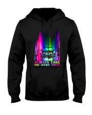 ALWAYS TAKE THE SCENIC ROUTE ABDUCTION Hooded Sweatshirt tile