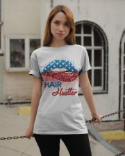 HAIR HUSTLER Classic T-Shirt apparel-classic-tshirt-lifestyle-19