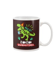MY 8th Birthday t-rex Mug tile