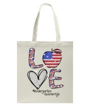KINDERGARTEN Tote Bag tile