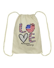 KINDERGARTEN Drawstring Bag tile