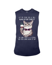 Glass of get over it Sleeveless Tee tile