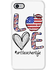 ART TEACHER Phone Case tile