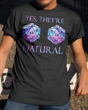 YES THEY ARE NATURAL Classic T-Shirt apparel-classic-tshirt-lifestyle-28
