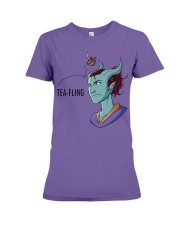 TEA FLING Premium Fit Ladies Tee tile