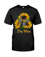 DOG MOM SUNFLOWER Premium Fit Mens Tee tile