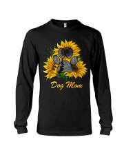 DOG MOM SUNFLOWER Long Sleeve Tee tile
