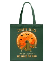 ZOMBIE SLOTH NO NEED TO RUN Tote Bag tile