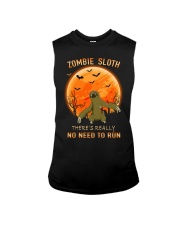 ZOMBIE SLOTH NO NEED TO RUN Sleeveless Tee tile