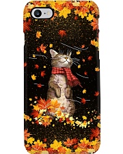 Autumn Cat PC Phone Case i-phone-8-case