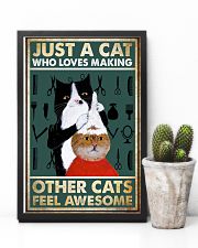 MAKING OTHER CATS FEEL AWESOME POSTER 11x17 Poster lifestyle-poster-8