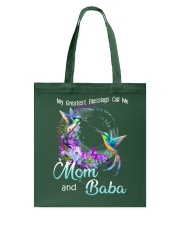 MOM AND BABA Tote Bag tile