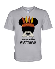 Every Child Matters V-Neck T-Shirt tile