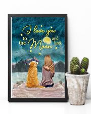 I Love You To The Moon and Back Poster 11x17 Poster lifestyle-poster-8