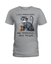 I HATE MORNING PEOPLE Ladies T-Shirt tile