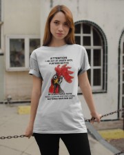 ATTENTION CHICKEN Classic T-Shirt apparel-classic-tshirt-lifestyle-19