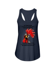 ATTENTION CHICKEN Ladies Flowy Tank tile