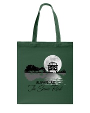 ALWAYS TAKE THE SCENIC ROUTE Tote Bag tile