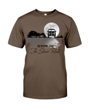 ALWAYS TAKE THE SCENIC ROUTE Classic T-Shirt tile