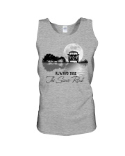 ALWAYS TAKE THE SCENIC ROUTE Unisex Tank tile