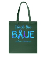 BACK THE BLUE Tote Bag tile