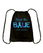BACK THE BLUE Drawstring Bag tile