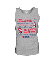 I'll teach you now in zoo Unisex Tank tile
