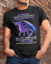 ATTENTION Classic T-Shirt apparel-classic-tshirt-lifestyle-26