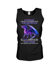 ATTENTION Unisex Tank tile