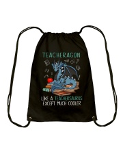 TEACHERAGON Drawstring Bag tile