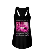 BREAST CANCER WARRIOR SHE GOT MAD HUSTLE Ladies Flowy Tank tile