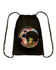 I love you to the moon and back Drawstring Bag tile