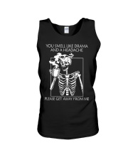 YOU SMELL LIKE DRAMA AND A HEADACHE Unisex Tank tile