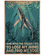 AND INTO THE OCEAN I GO POSTER 11x17 Poster front