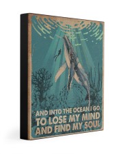 AND INTO THE OCEAN I GO POSTER Gallery Wrapped Canvas Prints tile