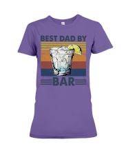 BEST DAD BY BAR Premium Fit Ladies Tee tile