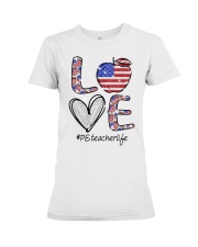 PE TEACHER Premium Fit Ladies Tee tile