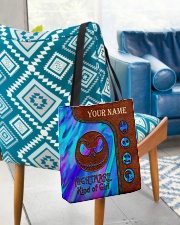 Nightmare Kind of Girl Tote Bag All-over Tote aos-all-over-tote-lifestyle-front-01