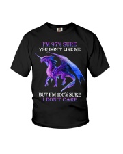 I DON'T CARE Youth T-Shirt tile